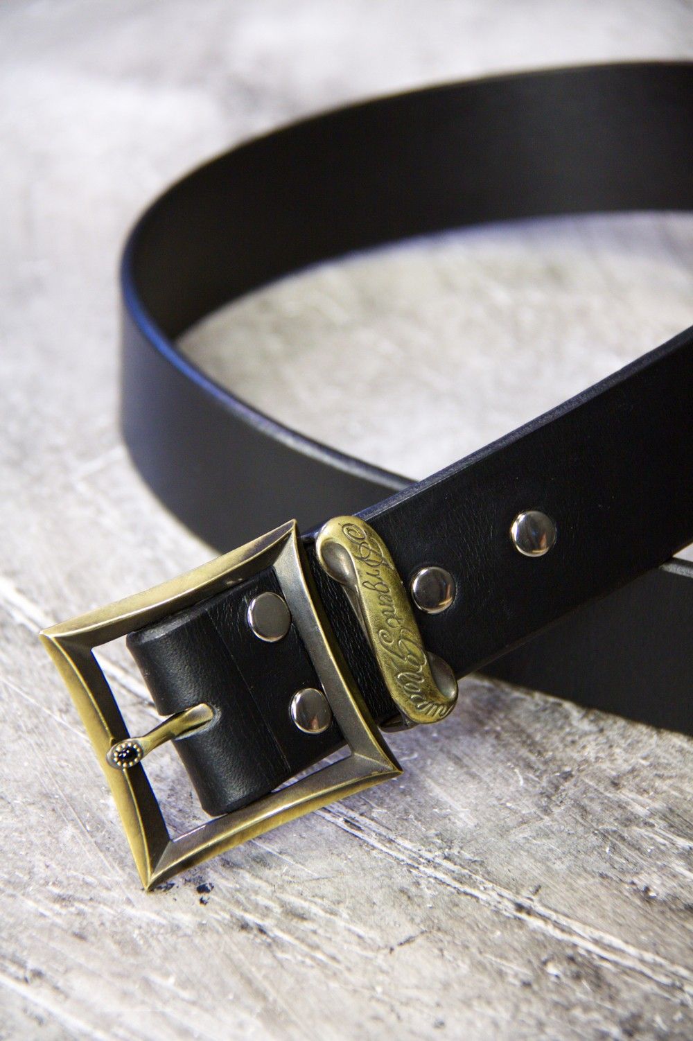 Argent Gleam - 『GRACE』 BELT&BUCKLE BLK×GLD | HAZE