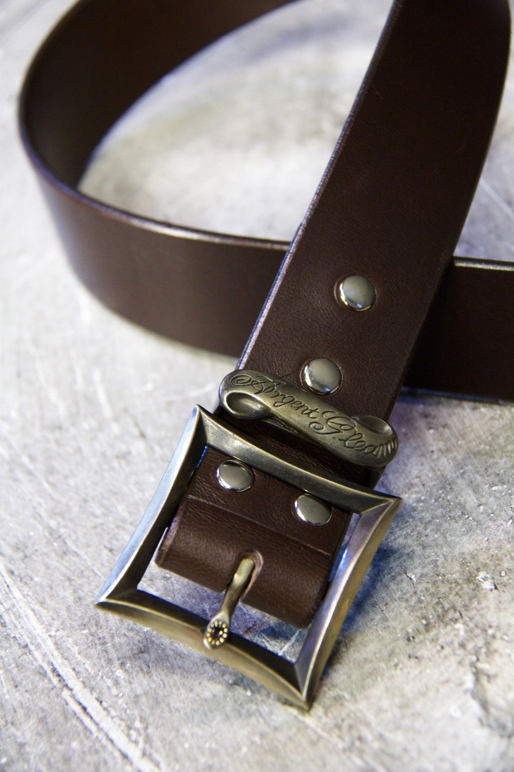 Argent Gleam - 『GRACE』 BELT&BUCKLE BRW×SLV | HAZE