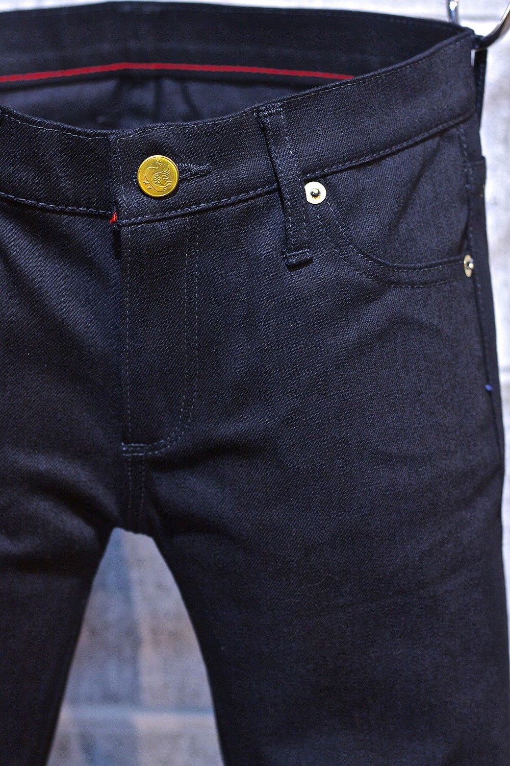 blackmeans - 05 WOMEN SKINNY BLACK / スキニー デニムパンツ