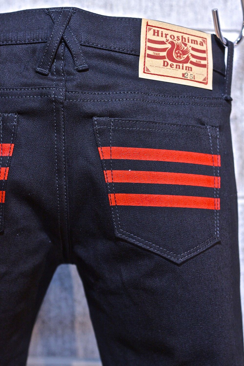 05 WOMEN SKINNY BLACK / スキニー デニムパンツ (ブラック) レディース