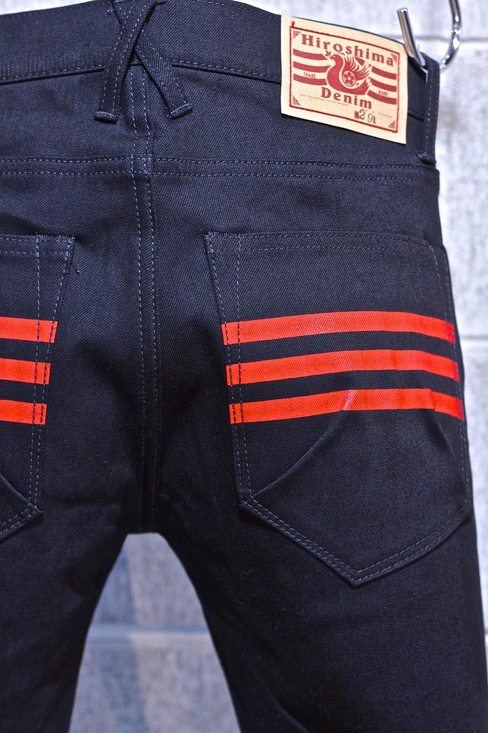 04 STRECH SKINNY BLACK / ストレッチ スキニー デニムパンツ (ブラック)