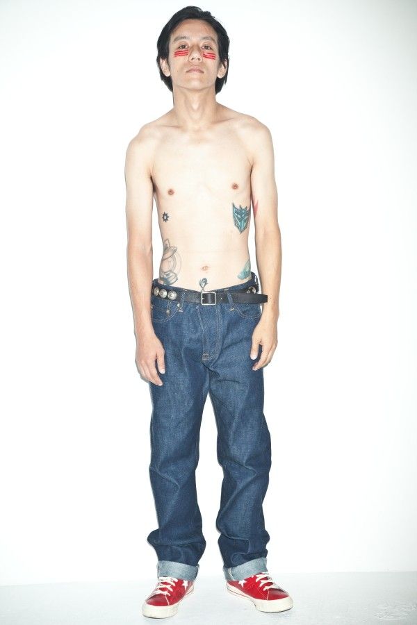02 STRAIGHT INDIGO / ストーレート デニムパンツ (インディゴ)