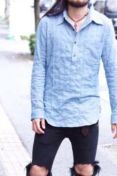 "KABURI" SHIRTS INDIGO