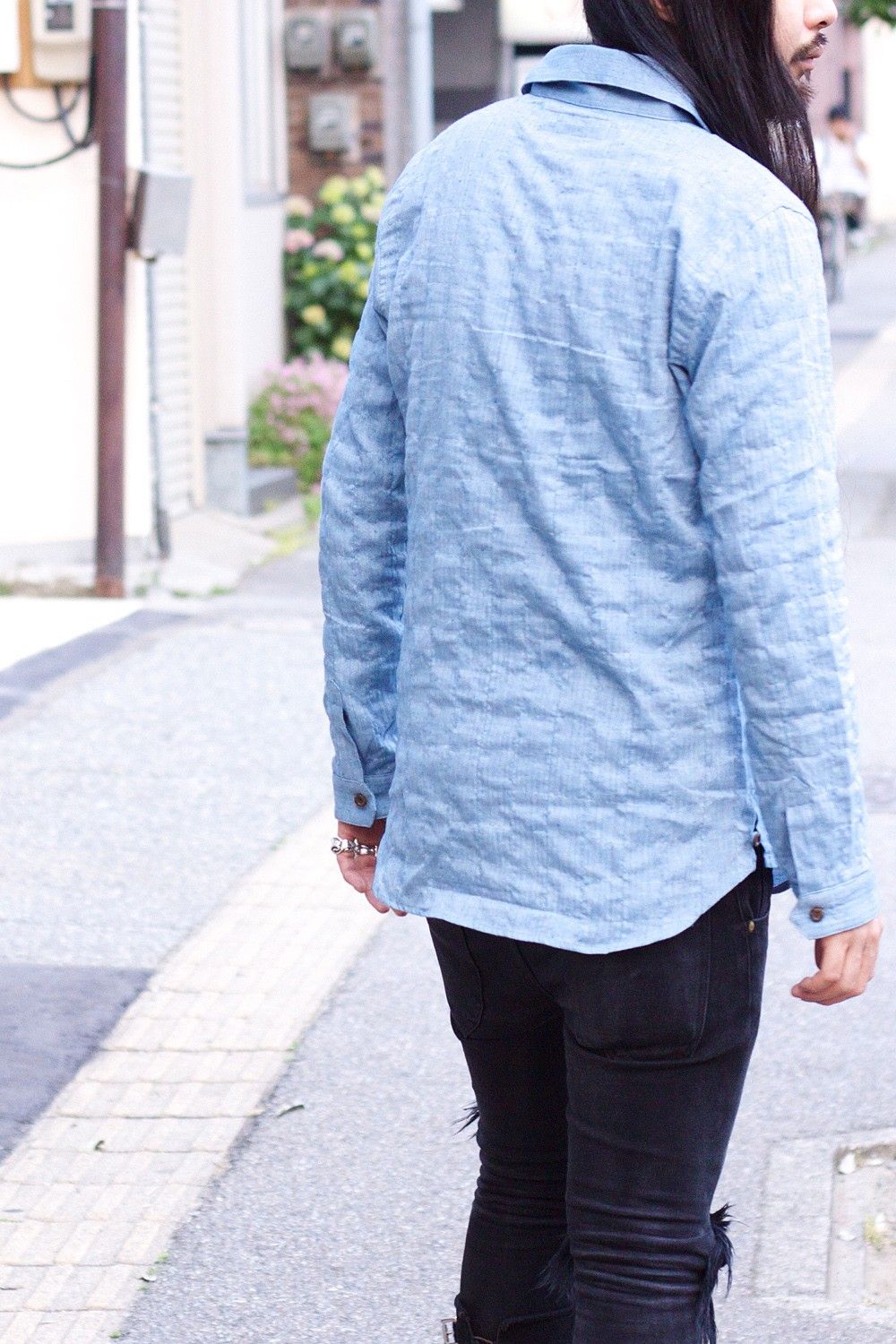 "KABURI" SHIRTS INDIGO
