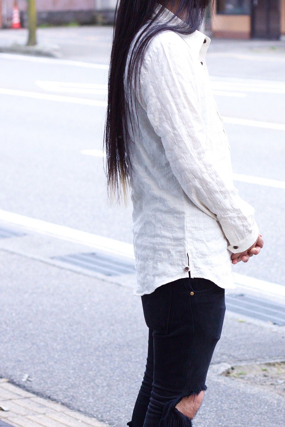 "KABURI" SHIRTS OFF WHITE