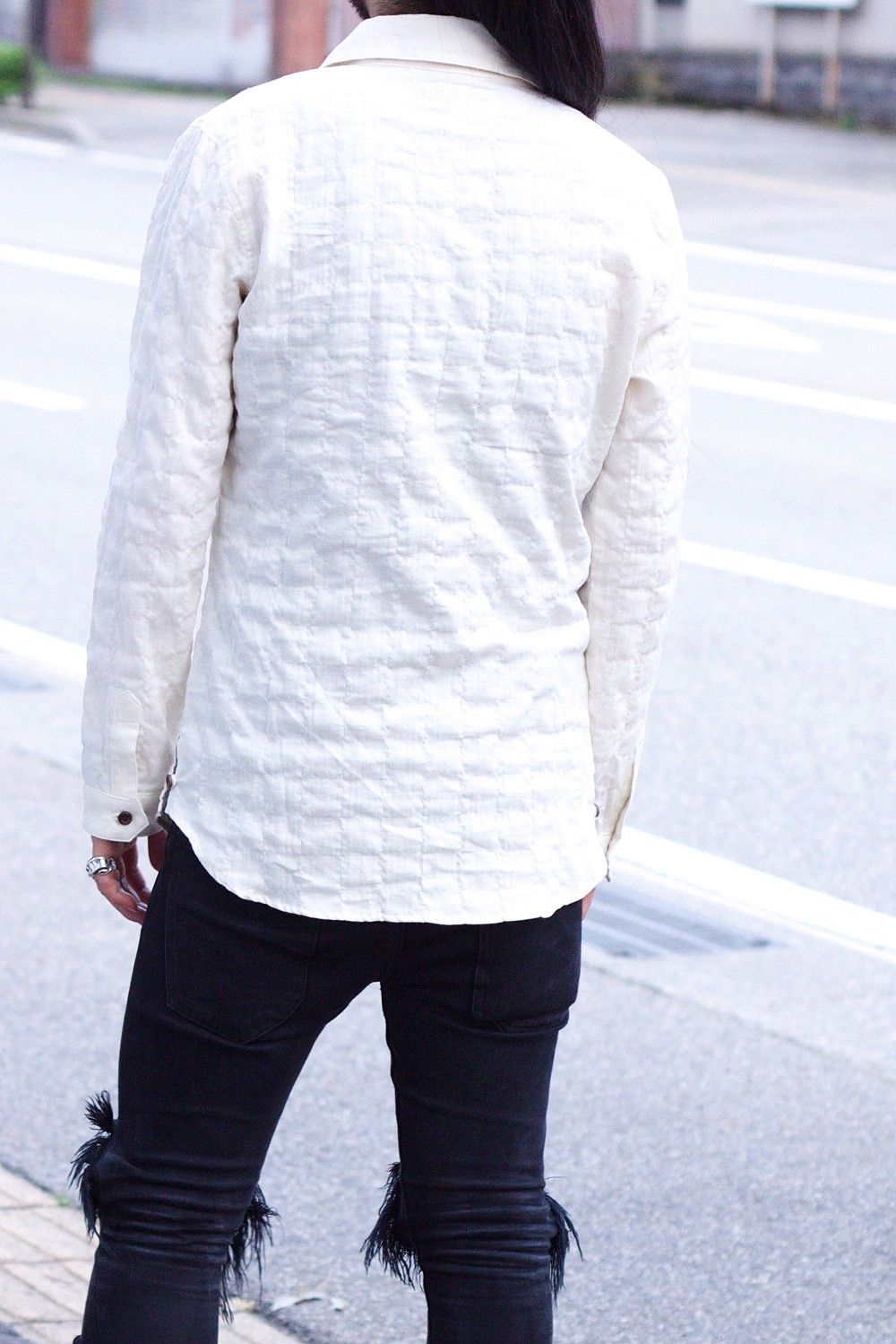 "KABURI" SHIRTS OFF WHITE