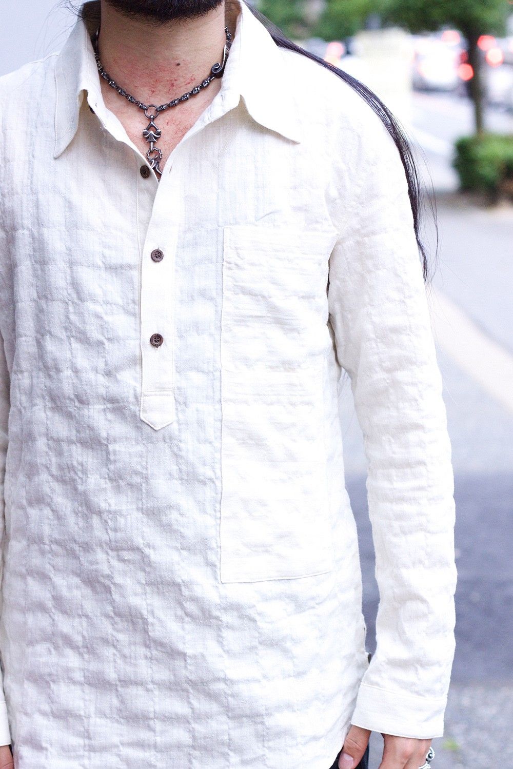 "KABURI" SHIRTS OFF WHITE