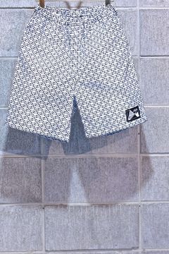 ”死”短パン 黒×白文字