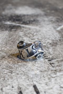 MESSAGE ON RIBON RING 『KISS』
