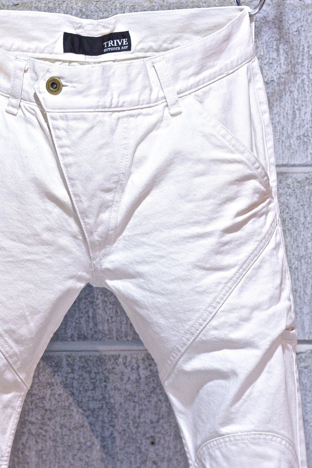 Motorcycle Pants Ecru ver.Slim