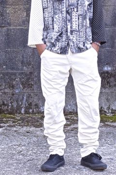 Motorcycle Pants Ecru ver.Wide