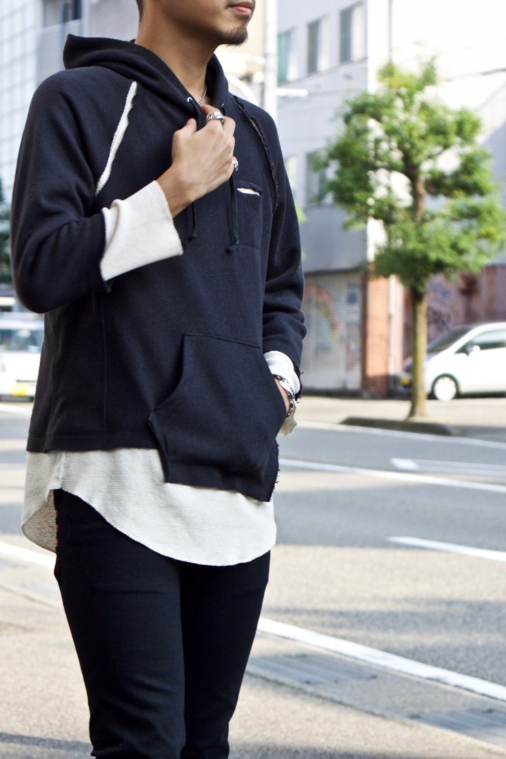 MERGER W FACE PARKA ”BLACK”