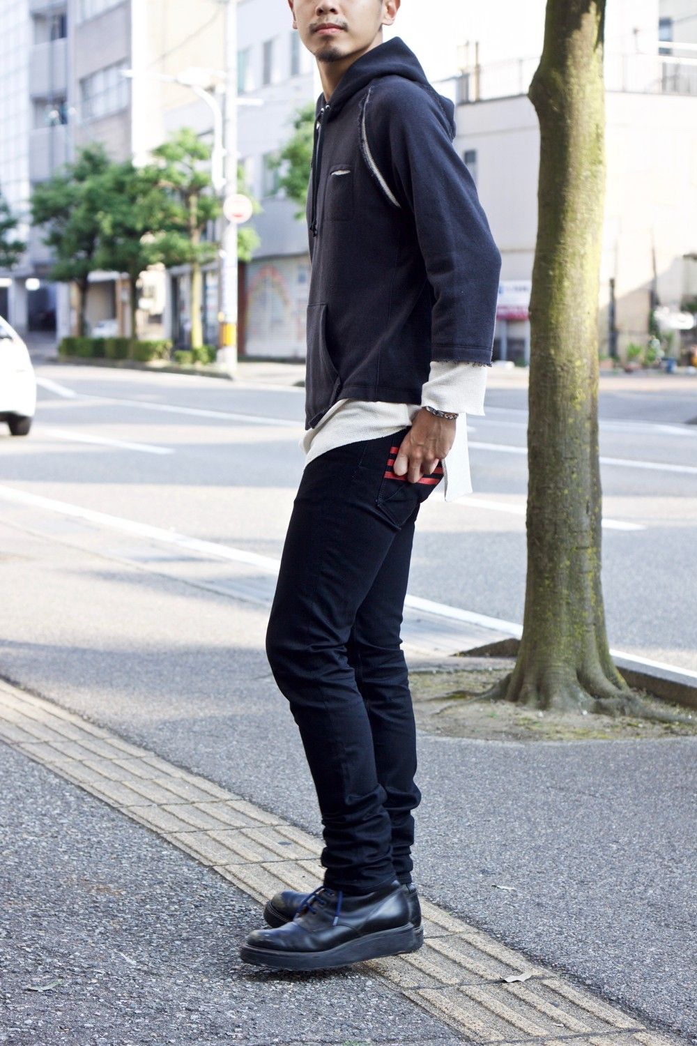 MERGER W FACE PARKA ”BLACK”