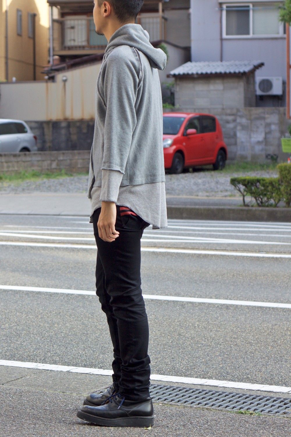 MERGER W FACE PARKA Gray