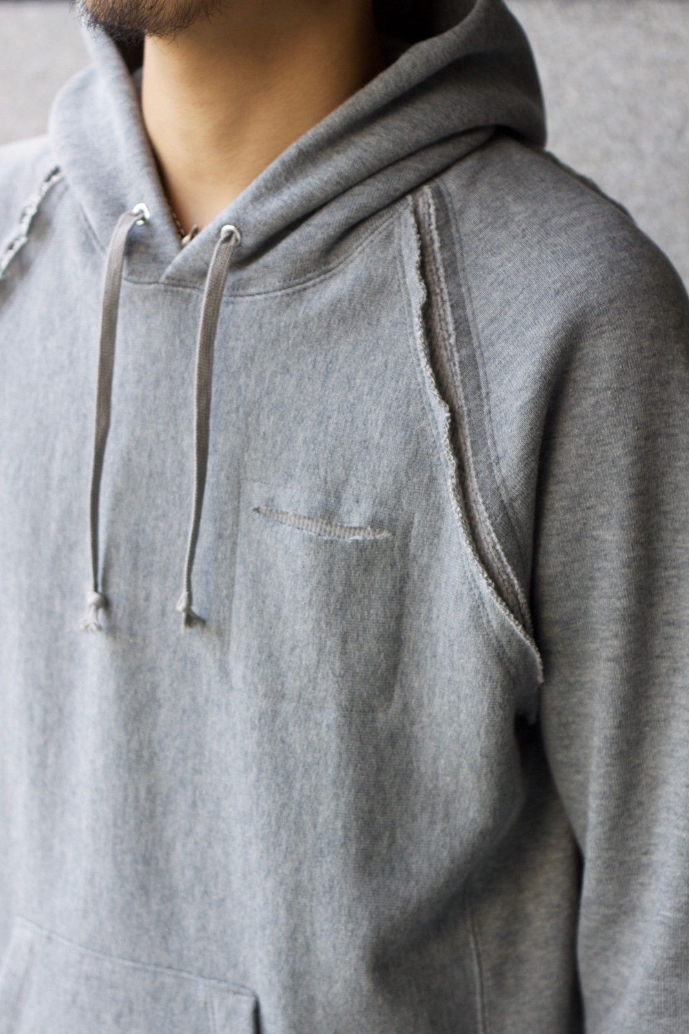 MERGER W FACE PARKA Gray