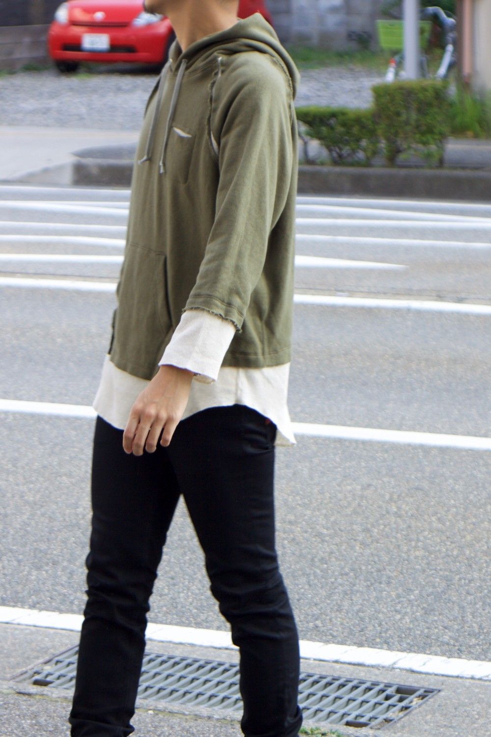 MERGER W FACE PARKA ”khaki”
