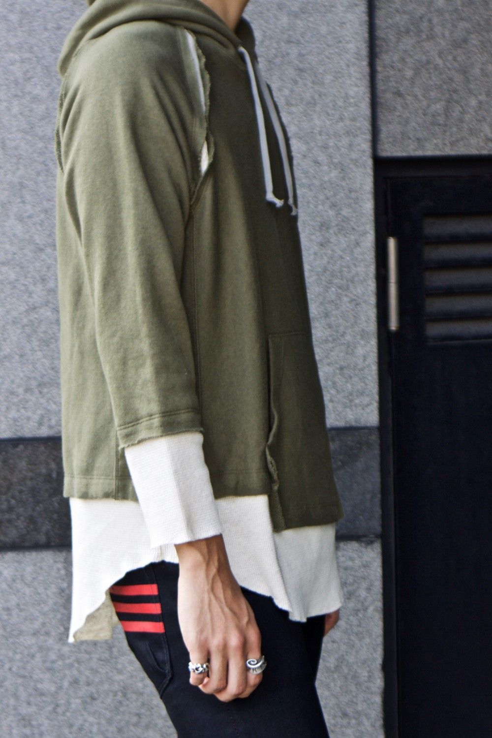 MERGER W FACE PARKA ”khaki”