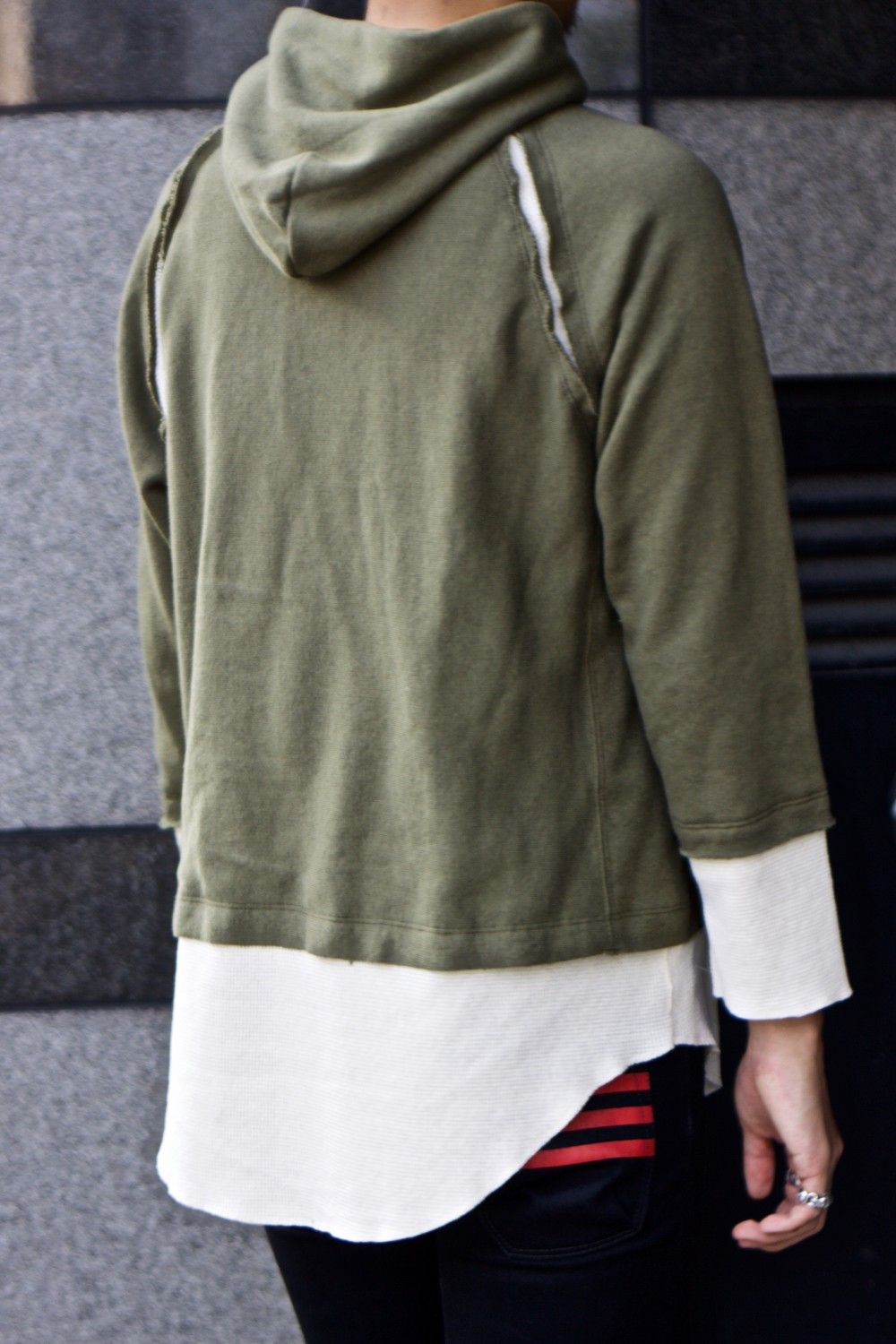 MERGER W FACE PARKA ”khaki”