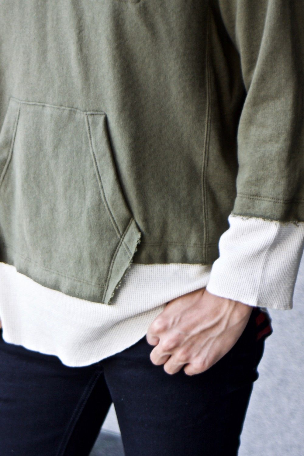 MERGER W FACE PARKA ”khaki”