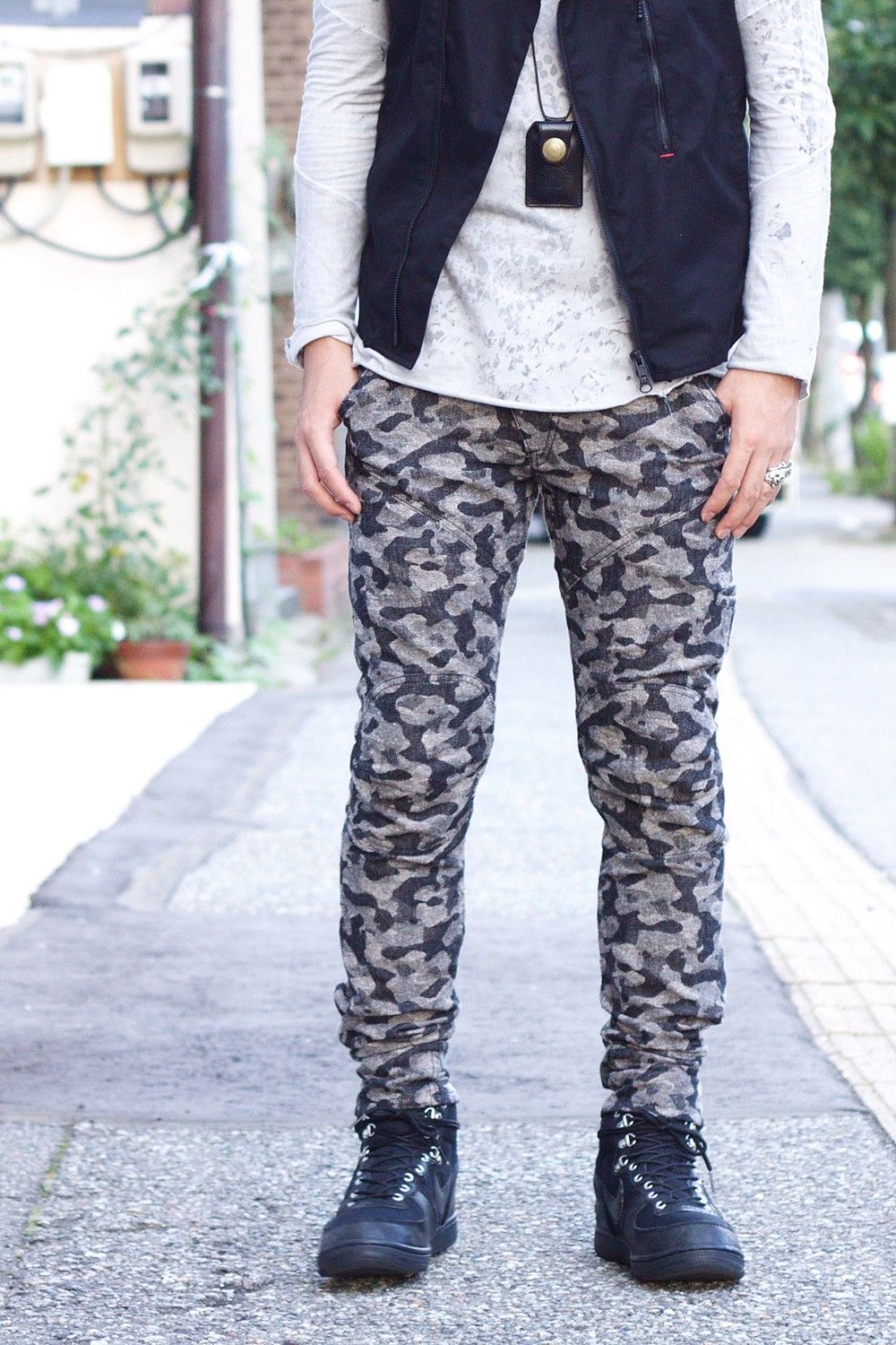 Camouflage MOTOR PT slim