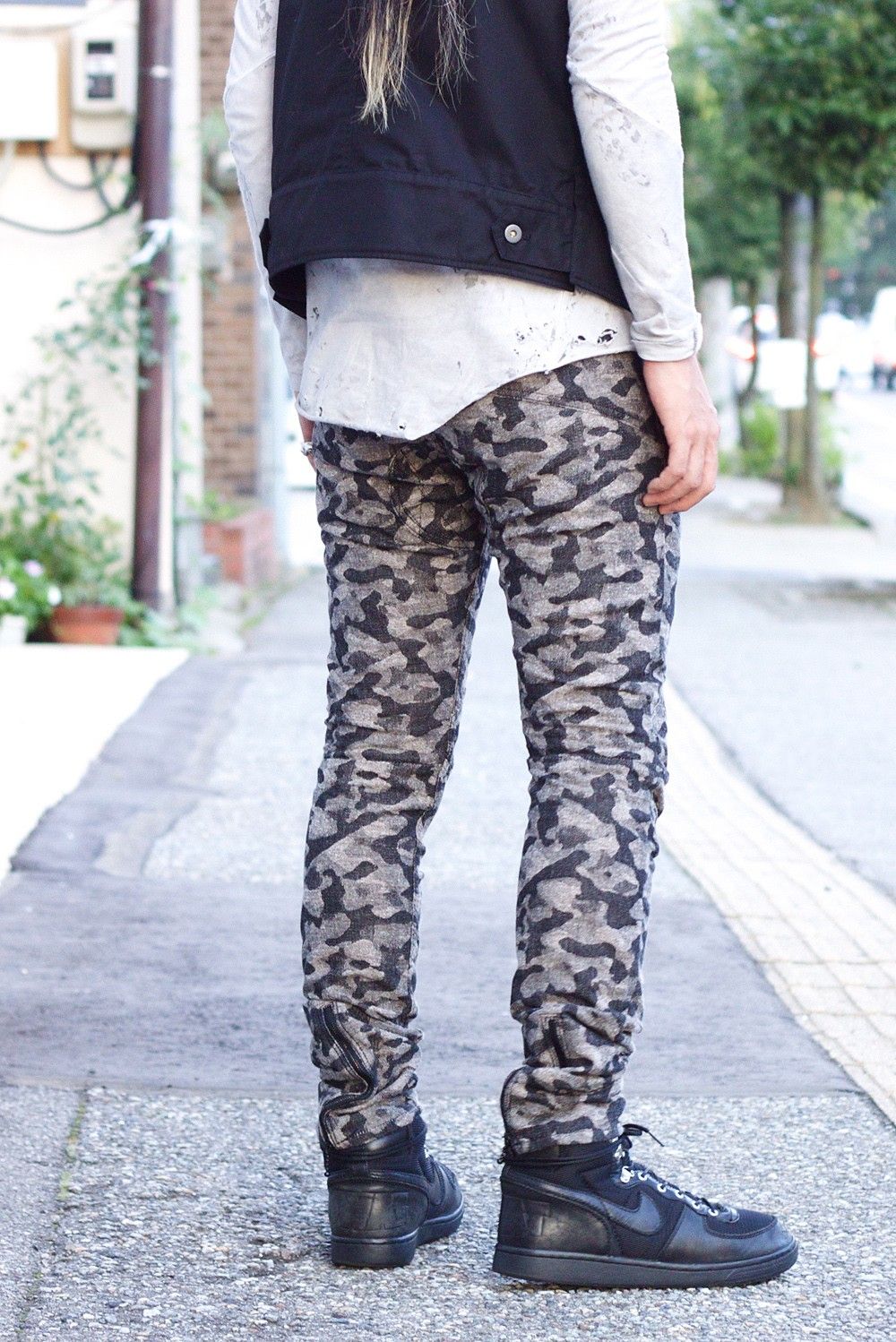 Camouflage MOTOR PT slim