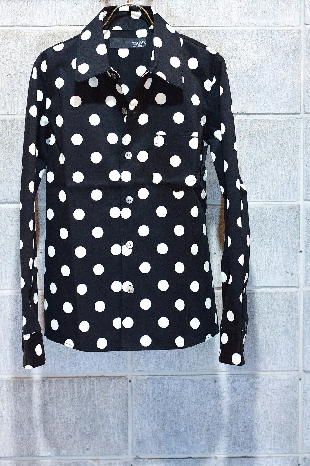 THE DOTS SHIRTS Black