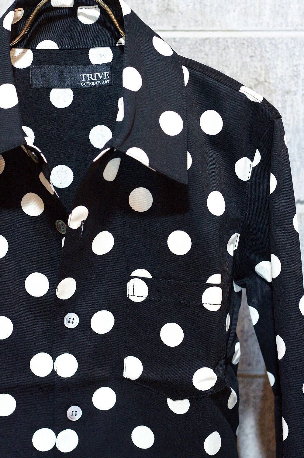THE DOTS SHIRTS Black