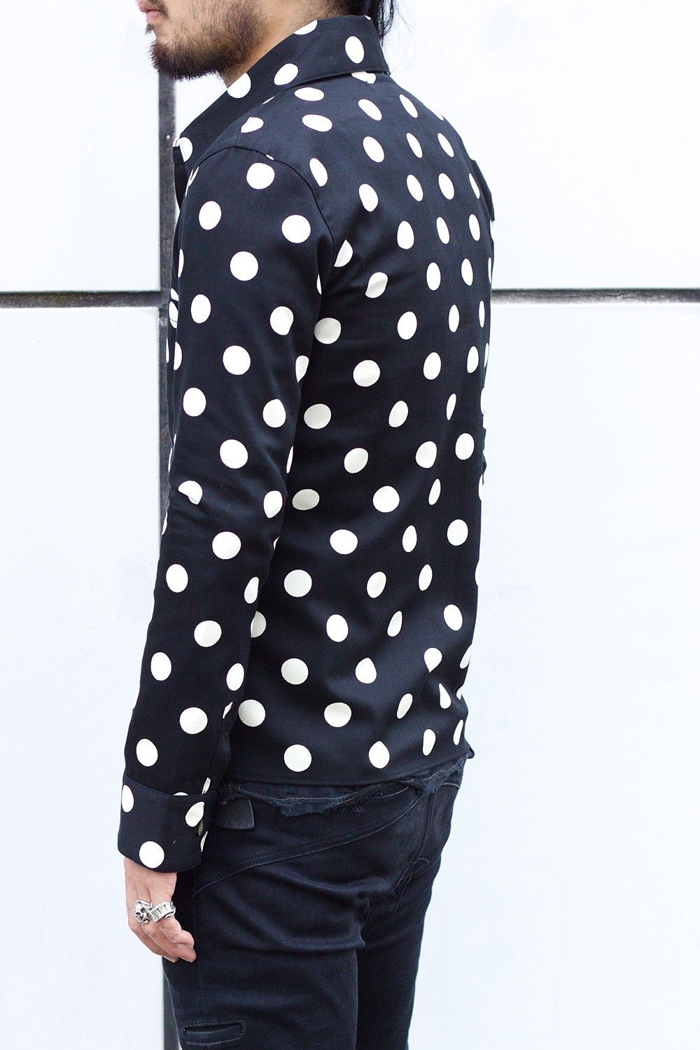 THE DOTS SHIRTS Black