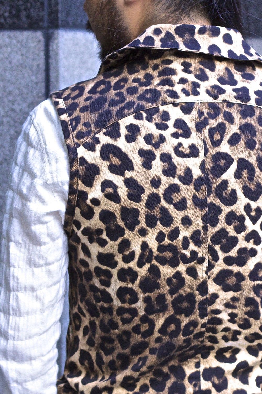 RIDERS VEST leopard