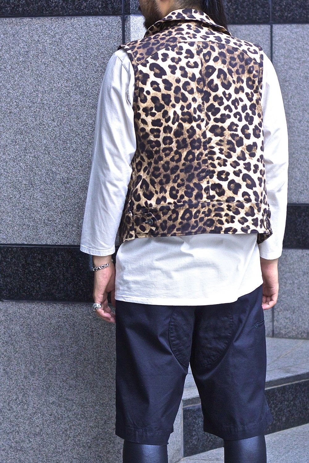 RIDERS VEST leopard