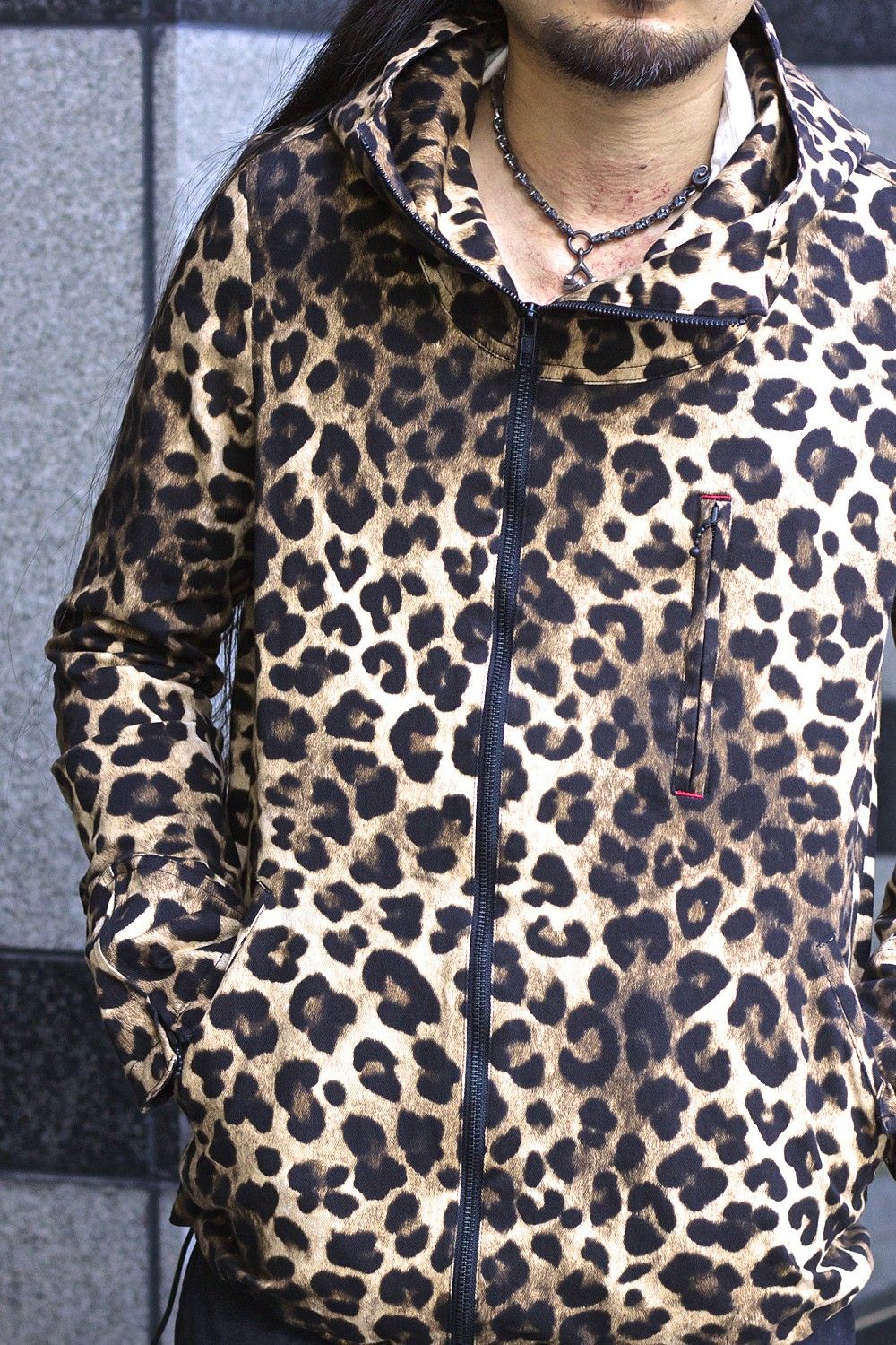 MOUNTAIN HOODY leopard