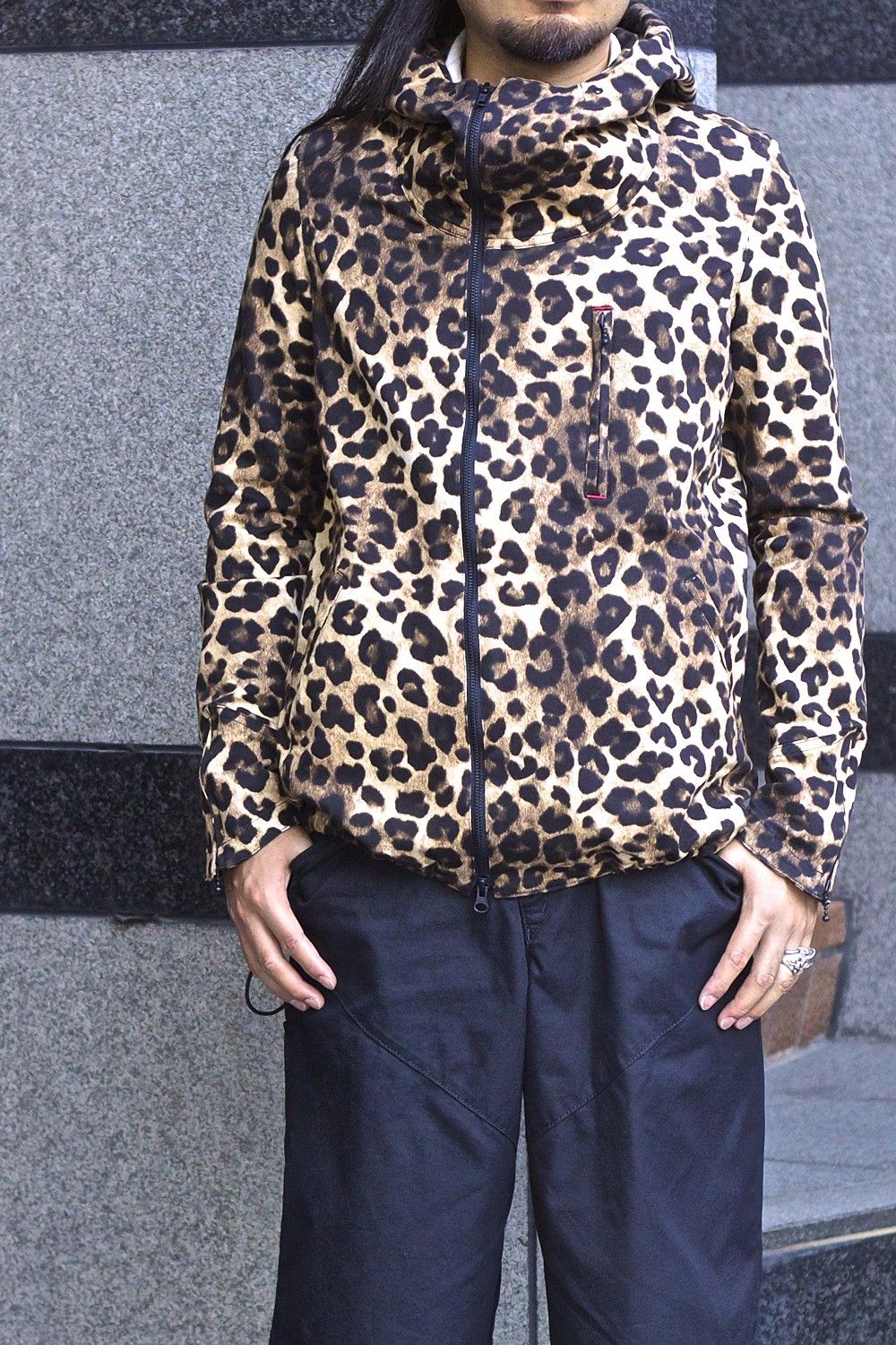 MOUNTAIN HOODY leopard