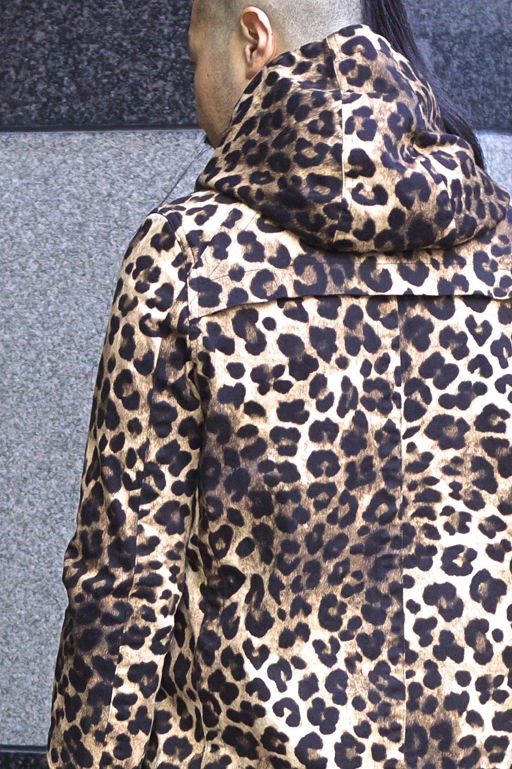 MOUNTAIN HOODY leopard