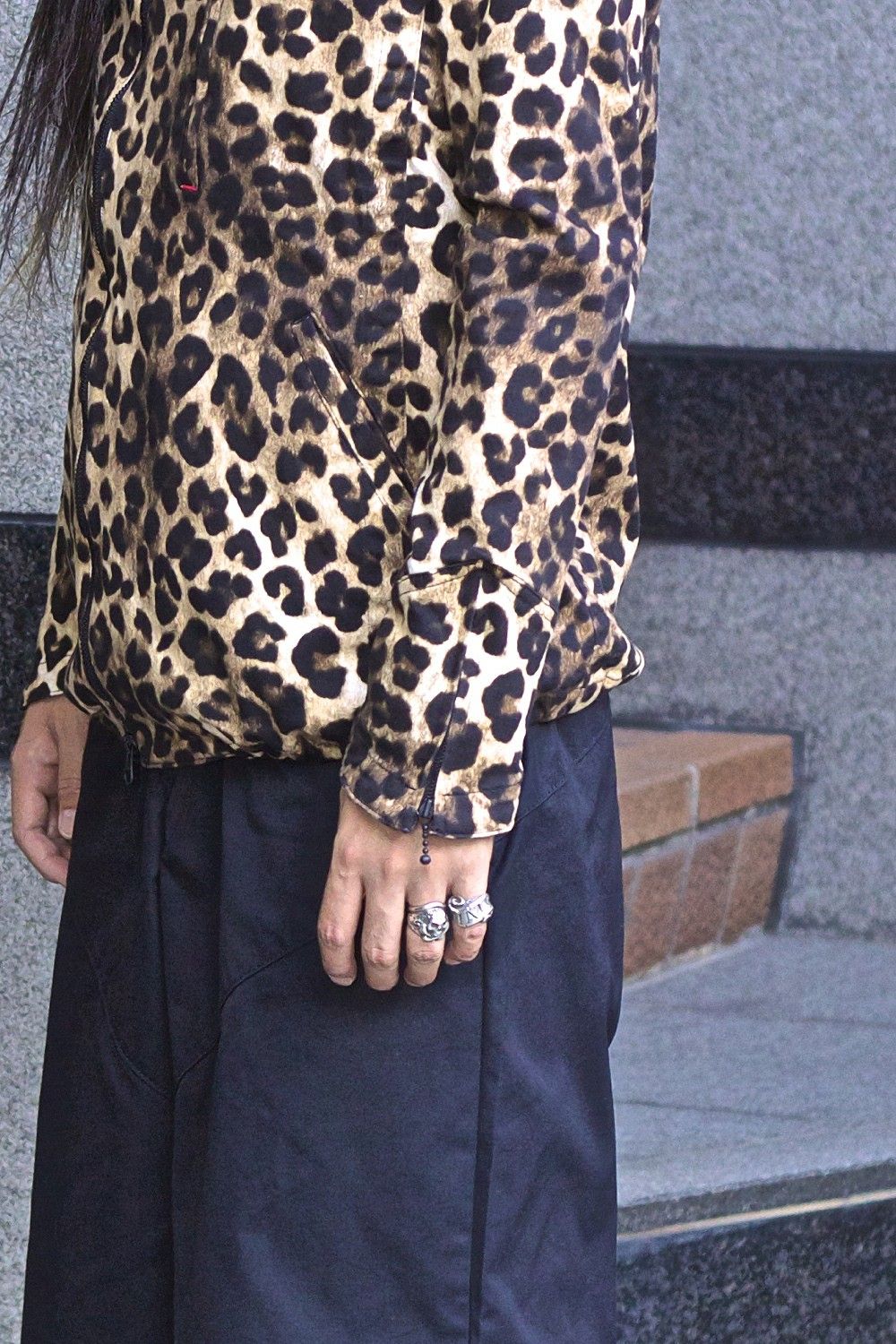 MOUNTAIN HOODY leopard