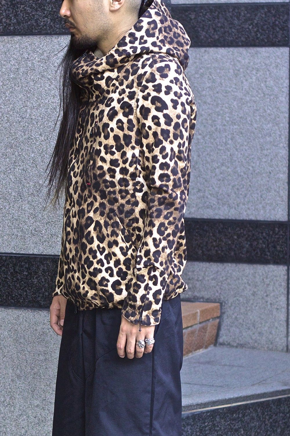 MOUNTAIN HOODY leopard