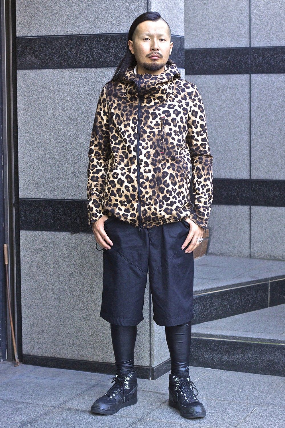 MOUNTAIN HOODY leopard