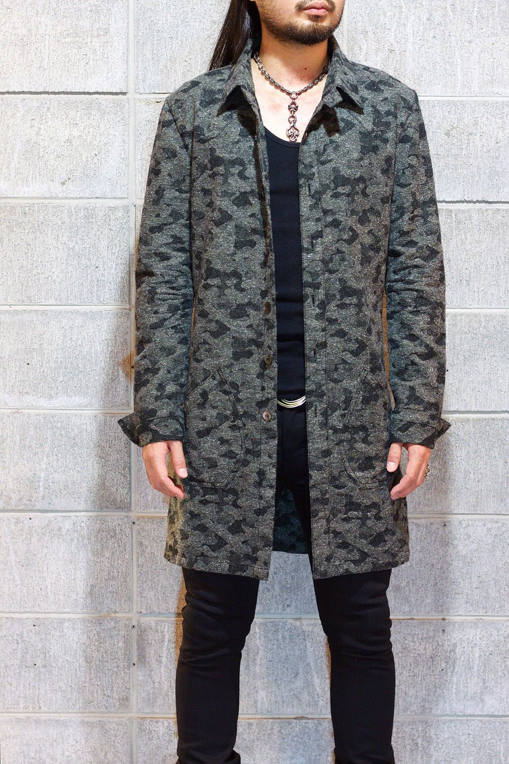 【ラスト一点】CAMOFLAGE LONG SHIRTS