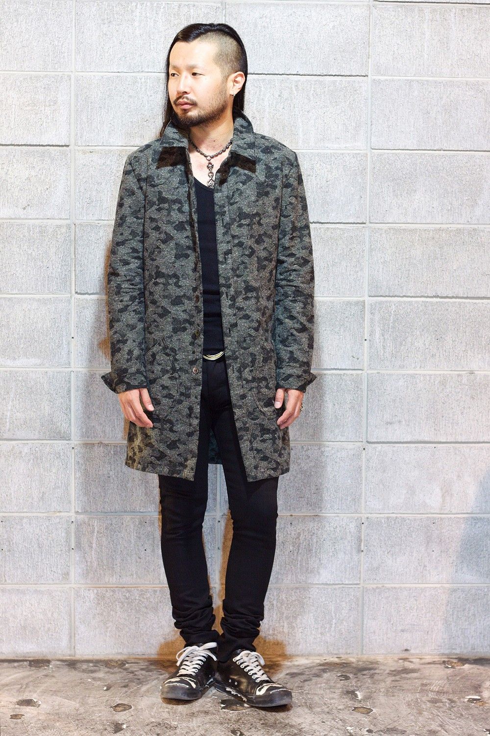 【ラスト一点】CAMOFLAGE LONG SHIRTS