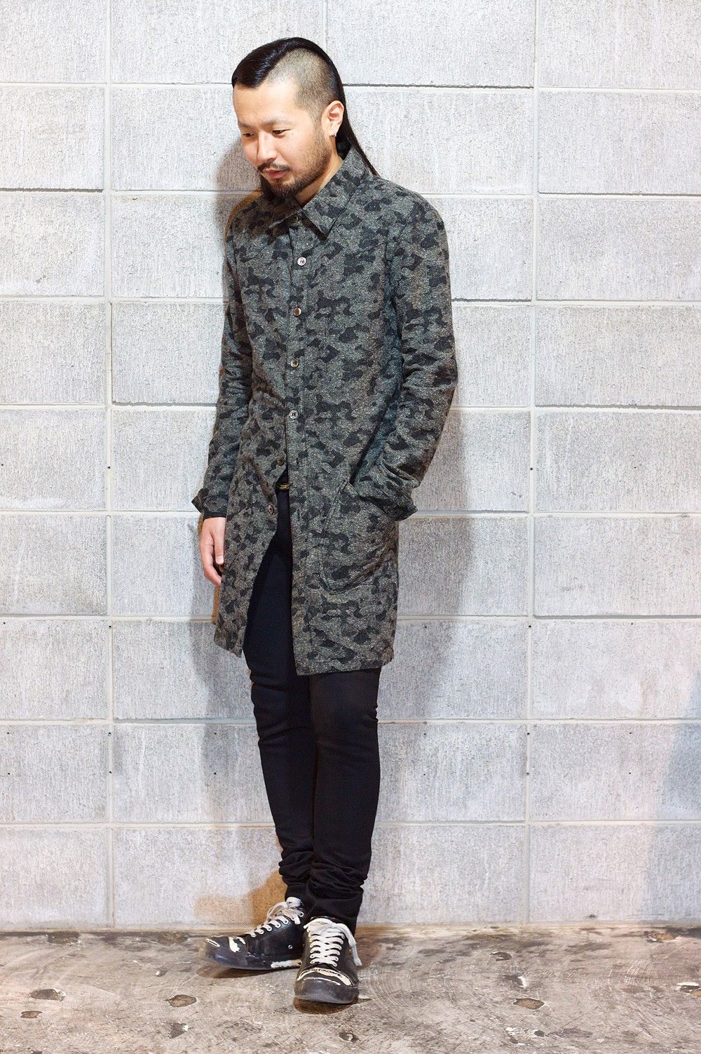 【ラスト一点】CAMOFLAGE LONG SHIRTS