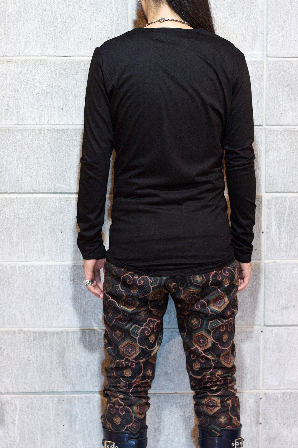 LEATHER INNER CUT&SAW 02 BLK