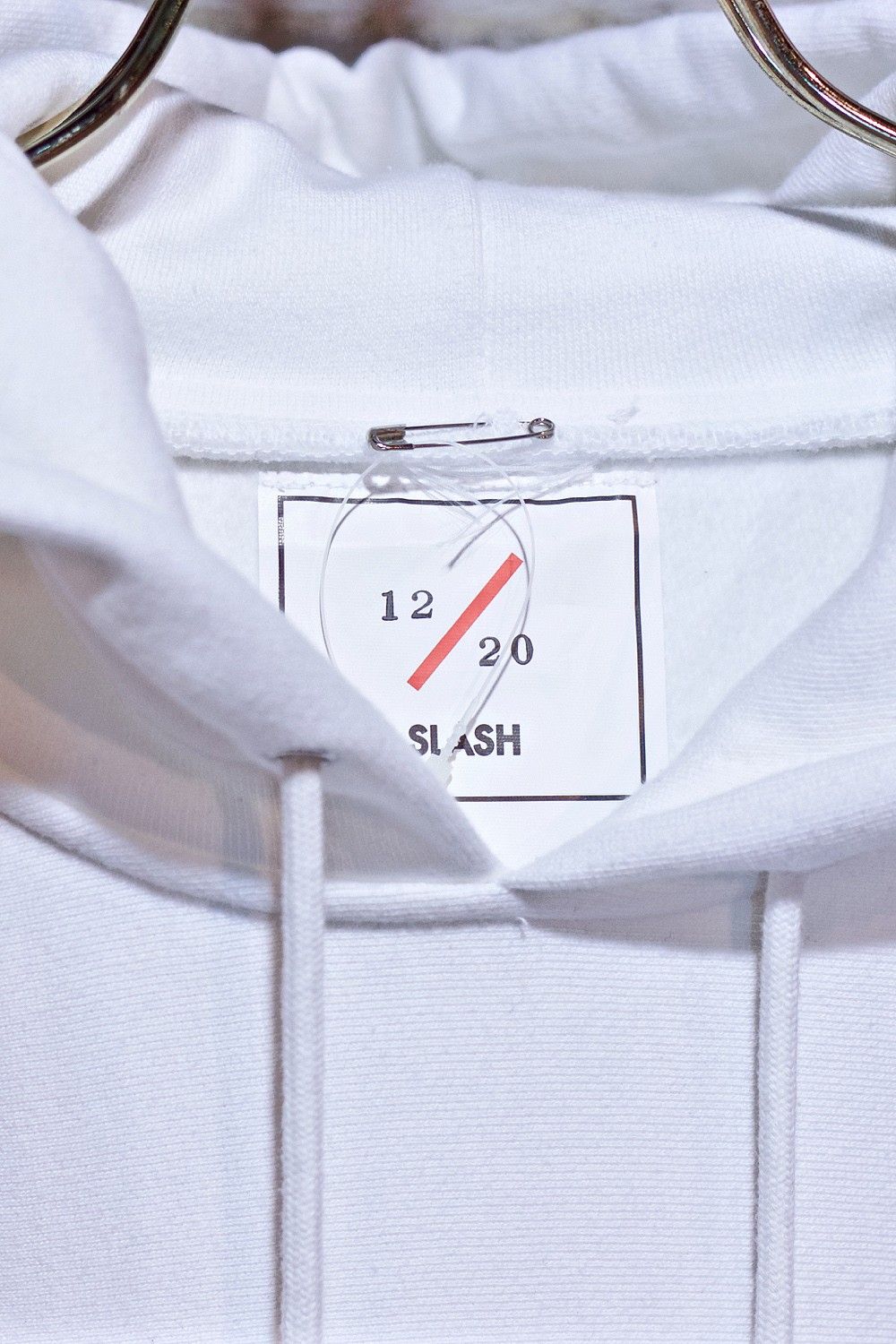 BONE SWEAT PARKA WHITE