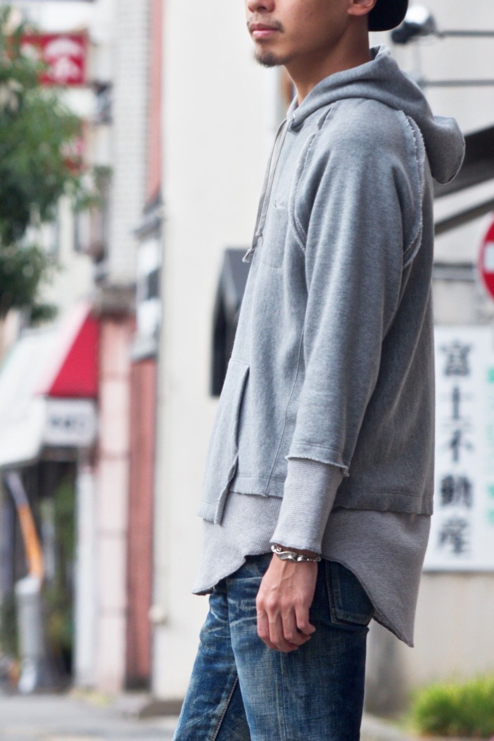 MERGER W FACE PARKA Gray