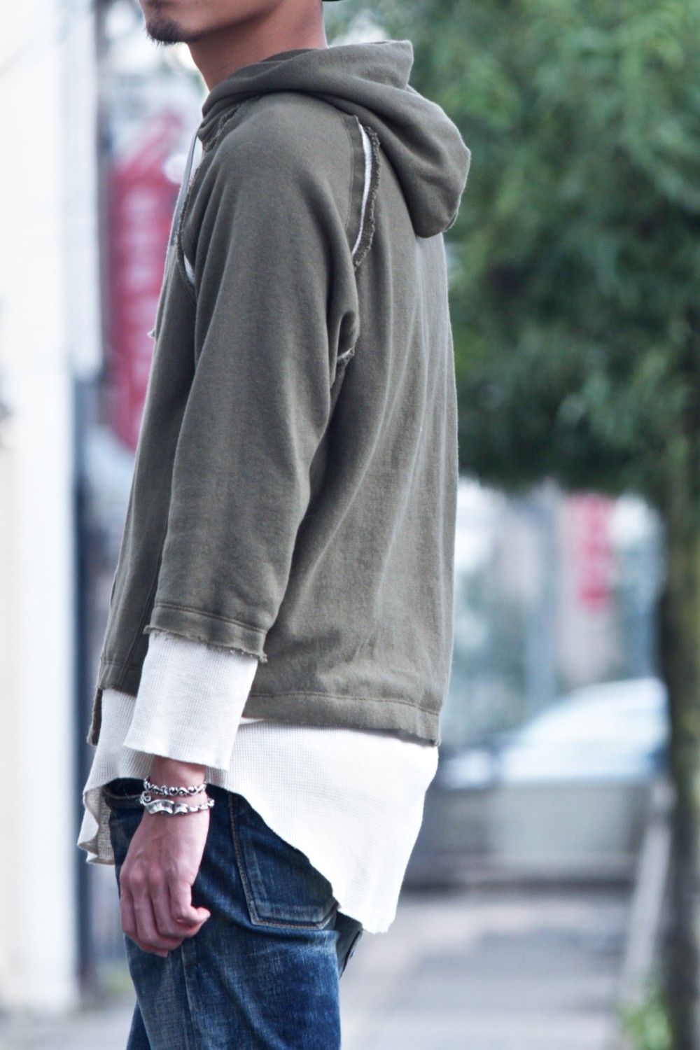 MERGER W FACE PARKA ”khaki”