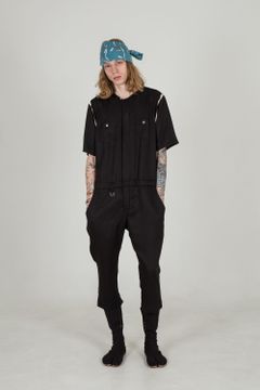 Rockabilly jumpsuit "BLACK"