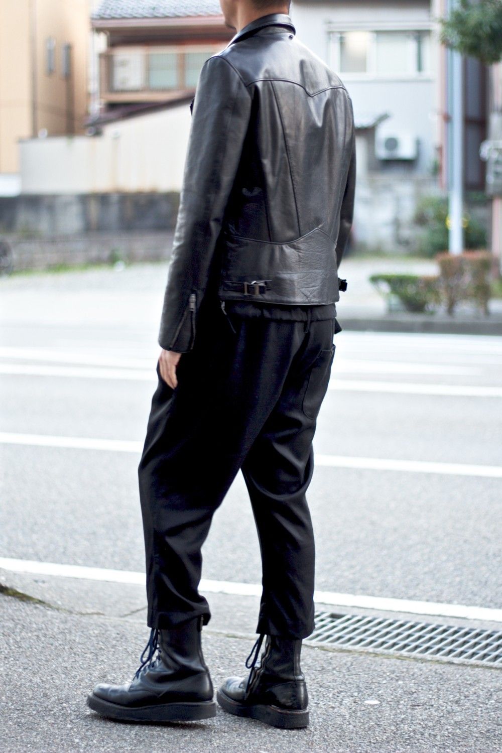 Rockabilly jumpsuit "BLACK"