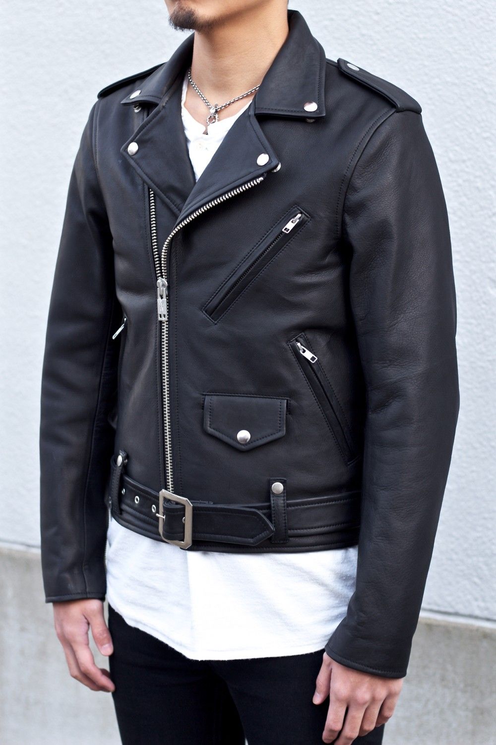 blackmeans - 945-71TJ01-5(BLACK×SILVER ZIP) | HAZE