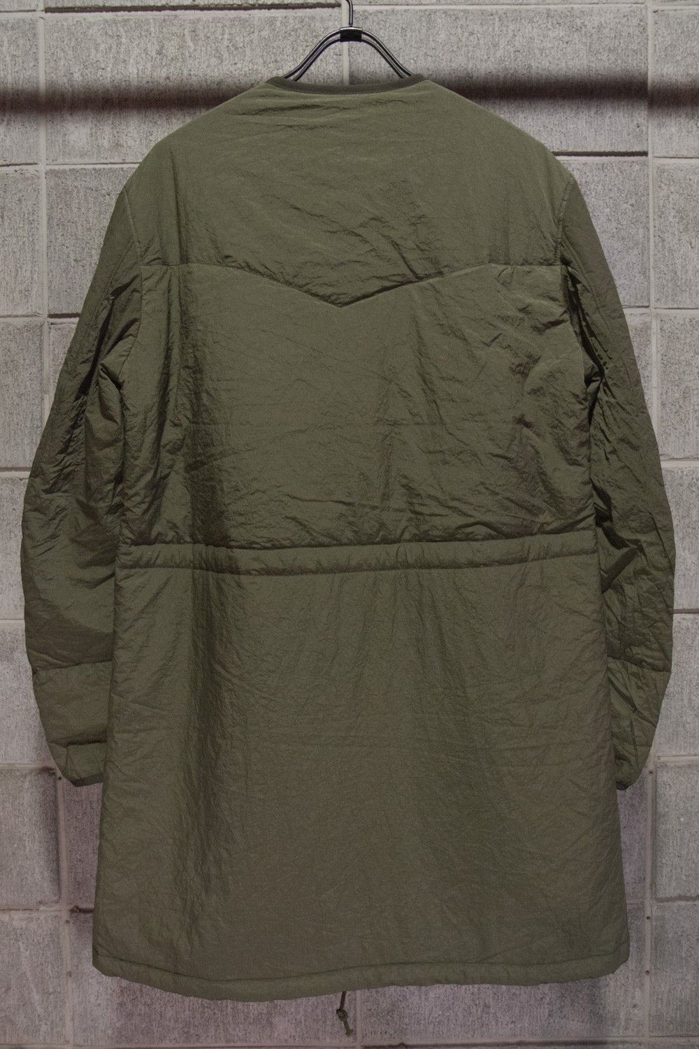 ROUND COLLAR LINING SHIRT "KHAKI"