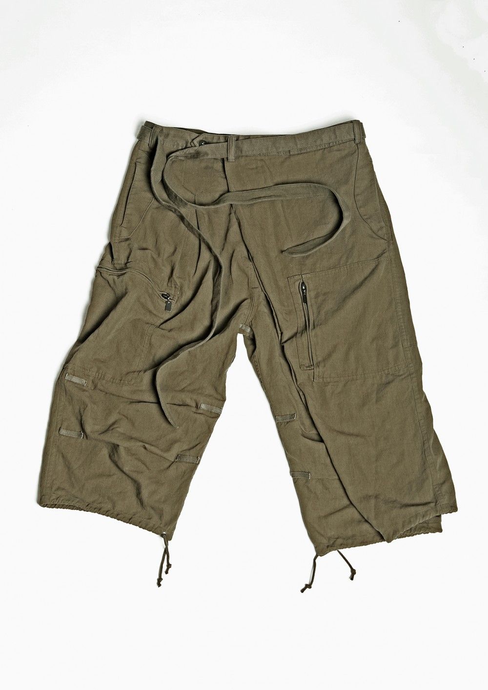 BOT-CLT / FISHERMAN CROPPED PANTS(BLACK,KHAKI)