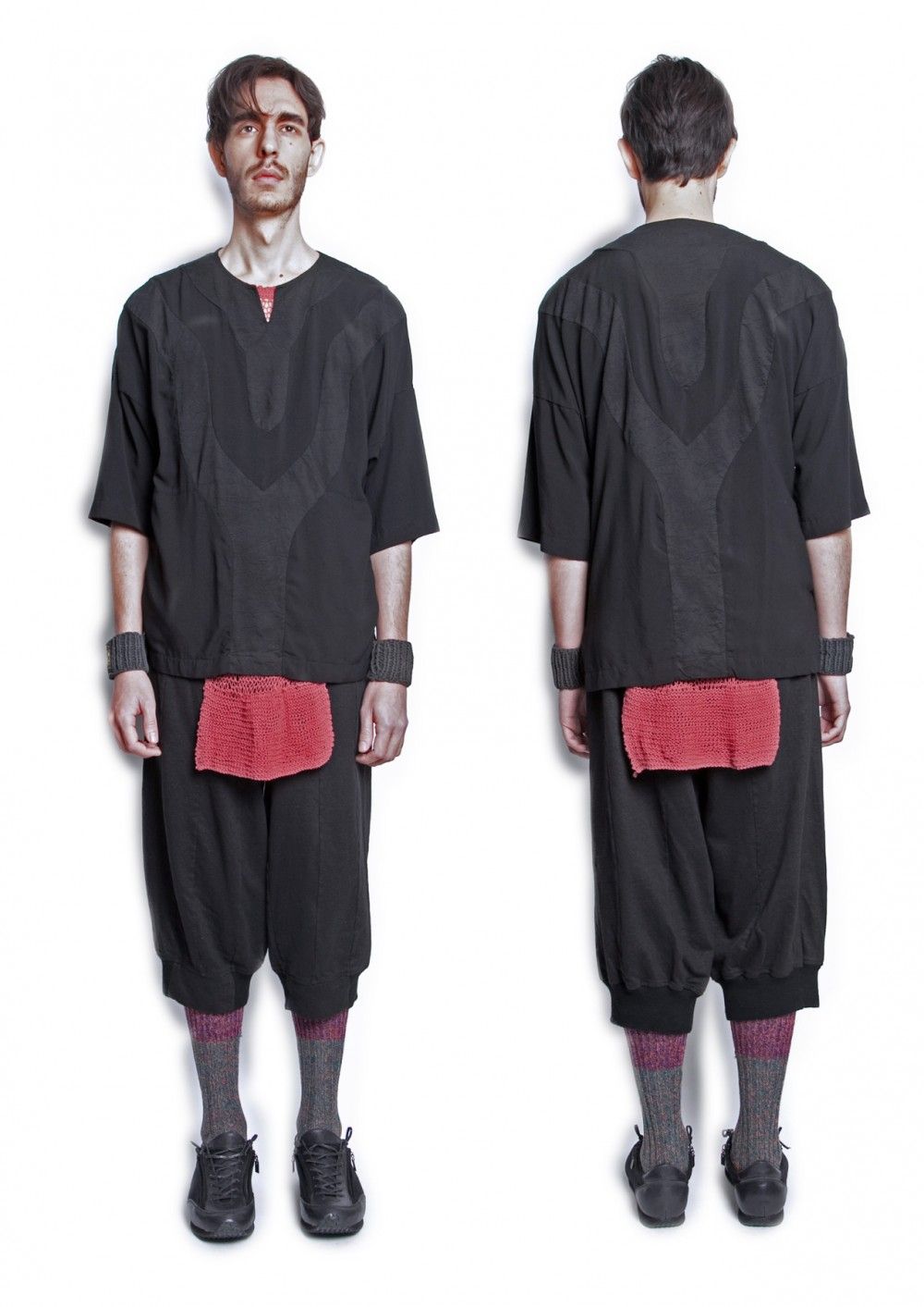 PUL-CLT / "DASHIKI" SHIRTS(BLACK)