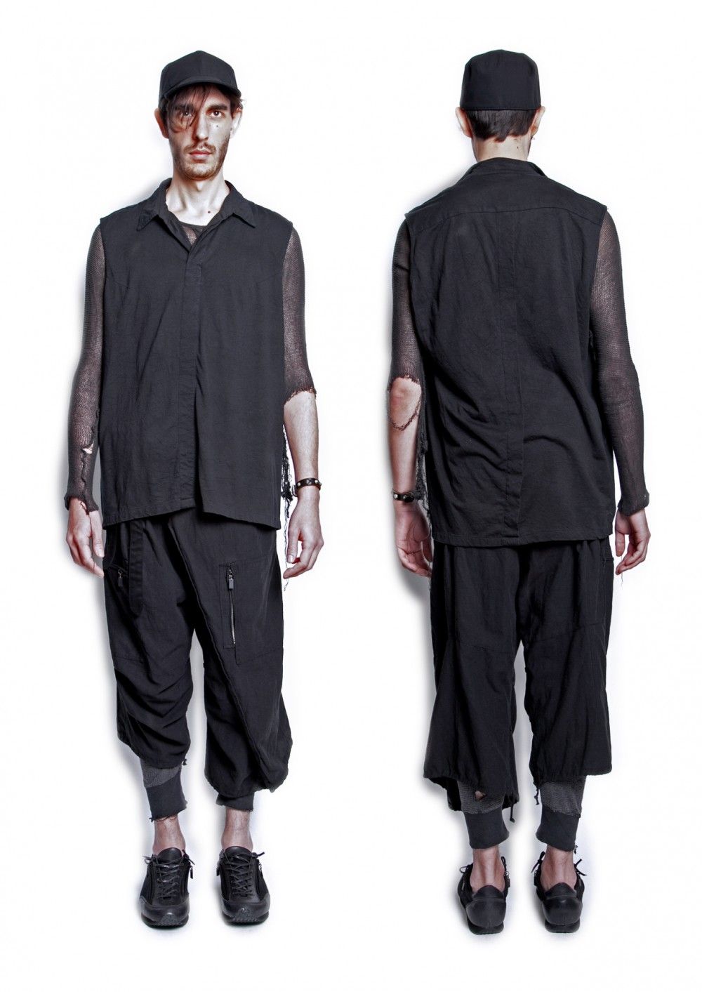 BOT-CLT / FISHERMAN CROPPED PANTS(BLACK,KHAKI)